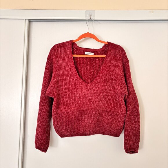 Urban Outfitters Chenille V-Neck Sweater - Picture 5 of 5